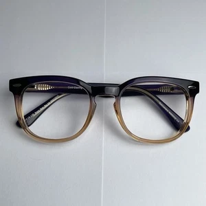 Specsavers Eyeglasses Glasses Frames Purple Brown Square Roxy Sun Rx 49-19-135 - Picture 1 of 7