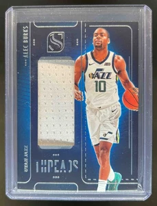 2024-25 Panini Silhouette Alec Burks Threads Jersey #THR-BRK Jazz - Picture 1 of 2