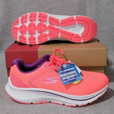 Skechers Go Run Consistent 2.0 Sneakers Women's 6 Hot Pink Purple Mile Marker  - Image 1 of 4