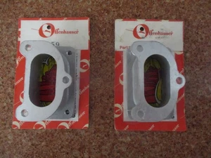 VINTAGE SEALED HOT ROD DEUCE OFFENHAUSER STROMBERG FORD SCTA CARBURETOR ADAPTORS - Picture 1 of 8