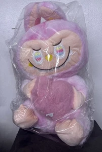 Labubu Monster Jumbo Plush Doll 21” Tall Heart Stuffed Animal Pink - Picture 1 of 5