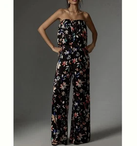 NWT Anthropologie Corey Lynn Calter Strapless Printed Jumpsuit Sz:XL MSRP:$248 - Bild 1 von 15