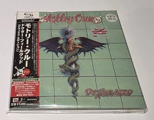 MOTLEY CRUE DR FEELGOOD  2 CD BONUS RARE OOP JAPAN MINI-LP SHM CD - Picture 1 of 2