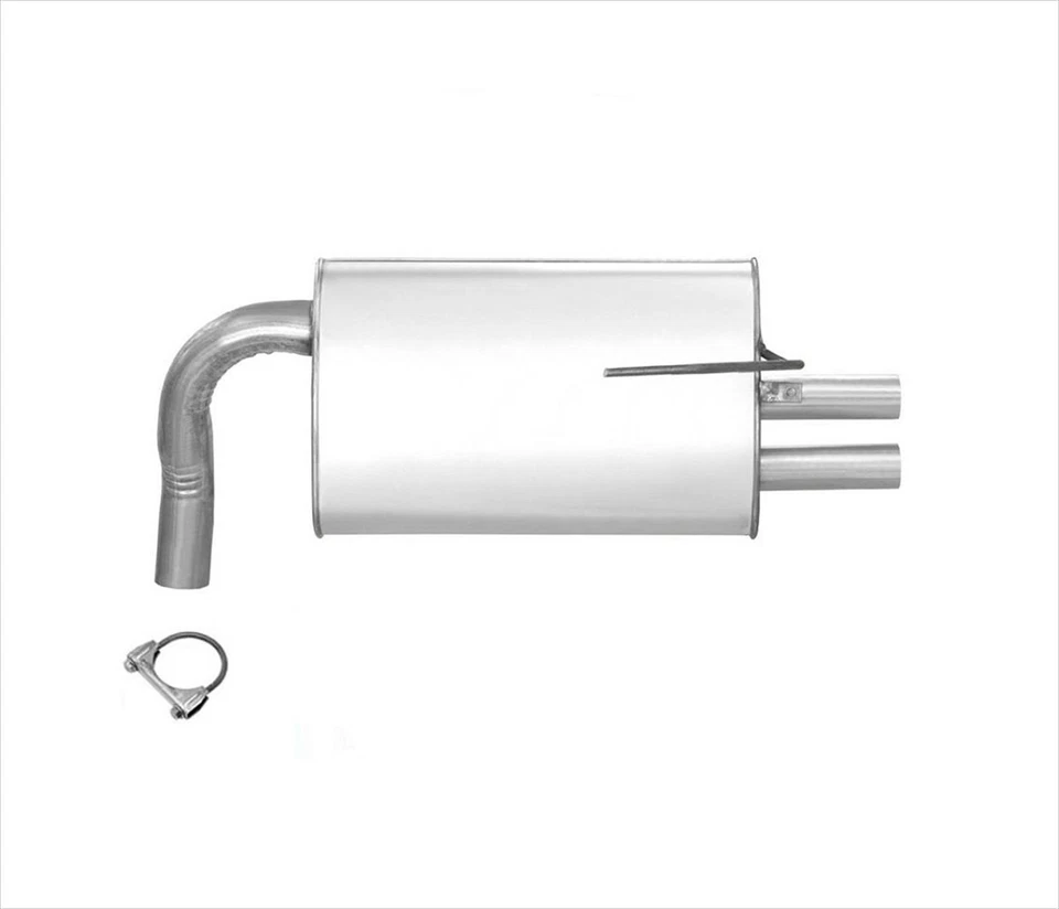 Silenciador trasero con abrazadera escape para 2002 2003 2004 2005 2006 Nissan Altima 2,5 L Foto 1 de 4