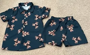 Boys Teddy Bear Outfit Size 7 - Picture 1 of 1