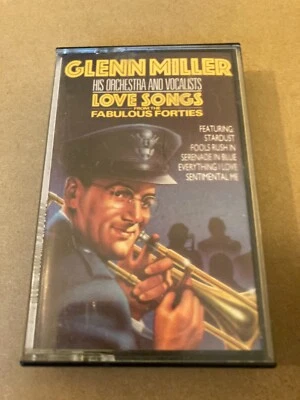 Glenn Miller Orch & Vocalists Love Songs From The Forties Cassette Tape Foto 1 de 3