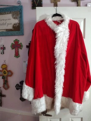 Disfraz de Papá Noel Rubíes Vintage Hombre XXL Cordaroy Navidad Foto 1 de 4