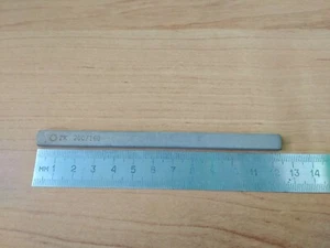 Diamond 5" honing stones bar 125x8x4mm grit ANSI 70/80 RUS 200/160 1 pcs - Foto 1 di 3