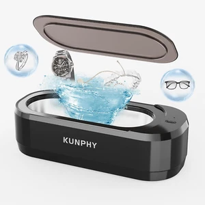 Ultrasonic Jewelry Cleaner Machine 12Oz 46kHz Sonic Cleaner for Rings Glasses - Picture 1 of 7