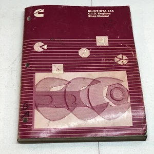 Cummins NTC-475 NT/NTA/NH-855 Big Cam II Engine Shop Service Manual & Supplement - Picture 1 of 15