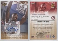 2014-15 Upper Deck NCAA March Madness Collection Antonio McDyess #AN-2 Auto
