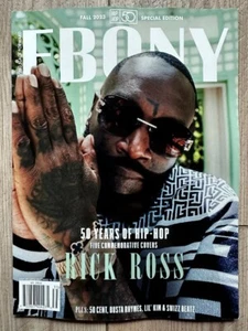 50 YEARS Of HIP-HOP Rick Ross Cover EBONY Magazine SPECIAL EDITION Lil Kim 50 Cn - Picture 1 of 1