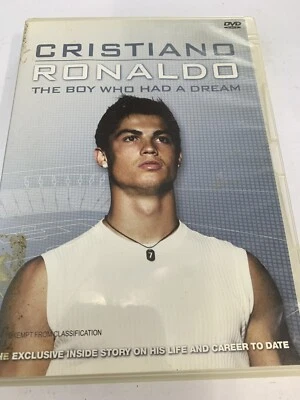 DVD REGION 4 CRISTIANO RONALDO THE BOY WHO HAD A DREAM(b33/1)freepost - image 1 of 2