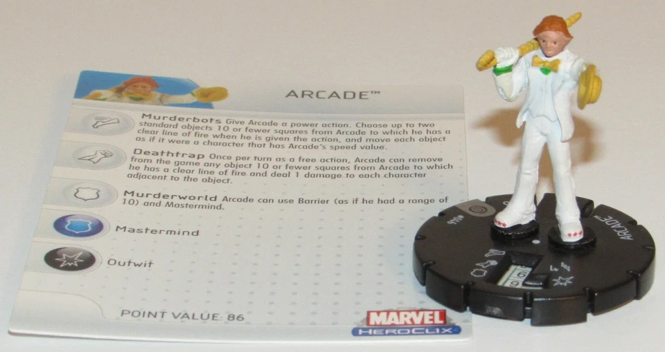 ARCADE 046 Mutations and Monsters Marvel HeroClix RARE - Image 1 of 1