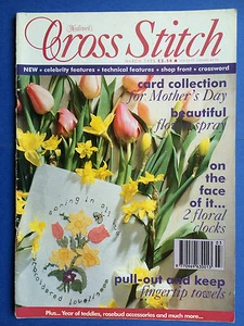 Needlework's Cross Stitch - March 1995 Mothers Day, Flower Spray, Spring Designs - Imagen 1 de 3