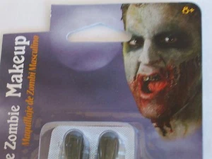 Halloween Male Zombie Blood Capsules Makeup Kit Costume Theater Face Paint - Picture 1 of 4