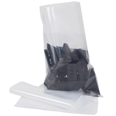 HEAVY DUTY Clear Plastic Polythene 5" X 8 " Heat Seal Bags 500 GAUGE 125 Micron - image 1 of 2