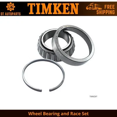 Juego de cojinetes de rueda y carreras delanteros Timken 1978 para Dodge W150 1977-1979 4x4 Foto 1 de 4