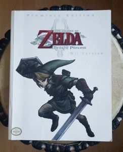 Legend of Zelda Twilight Princess Wii Strategy Guide Premiere Edition No Poster - Picture 1 of 15
