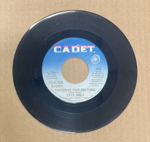 ETTA JAMES CADET RECORDS 45 TIGHTEN UP YOUR OWN THING DJ COPY 5664 - Picture 1 of 2