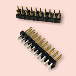 10 PCS SAMTEC TSW-110-07-L-D HEADER 2.54MM THT VERT 20 POSITION - Picture 1 of 1