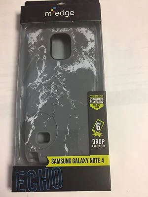 Brand New M-Edge Echo Case (Gray Marble color) for Samsung Galaxy Note 4 - Image 1 of 2