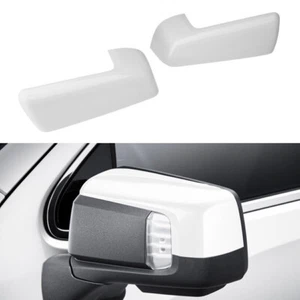 For 2019-2025 Chevy Silverado GMC Sierra 1500 Summit White Outside Mirror Caps - Picture 1 of 4