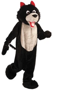 Wolf Mascot Complete Adult Plush Costume - Picture 1 of 2