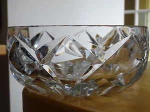 SAINT LOUIS CRISTAL MASSIF COUPE A FRUITS CENTRE DE TABLE MODELE ELYSEE SIGNER - Picture 1 of 11