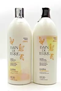Bain De Terre Passion Flower Color Preserving Shampoo & Conditioner 33.8 oz Duo - Picture 1 of 1