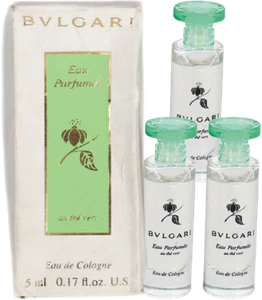 Eau Parfumee Au the Vert By Bvlgari For Women Combo: Mini EDC  (3x.17oz Bottles) - Picture 1 of 1