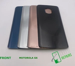 Back Glass Replacement rear Cover for Motorola G6 XT1925 - Picture 1 of 2