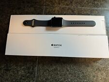 Apple Watch Series 3 38mm Space Gray Aluminum Case Black Sport Band Cellular