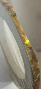 Vintage Trimbrite NOS 1/4" X 25’ Gold Prism Roll Vinyl Pinstriping Car Auto Tape - Picture 1 of 4