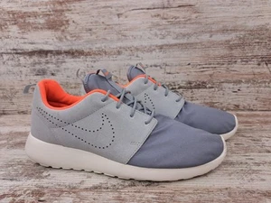 Nike Roshe One Premium Pure Platinum Hyper Orange 525234 011 da uomo taglia 9 NUOVE - Foto 1 di 8