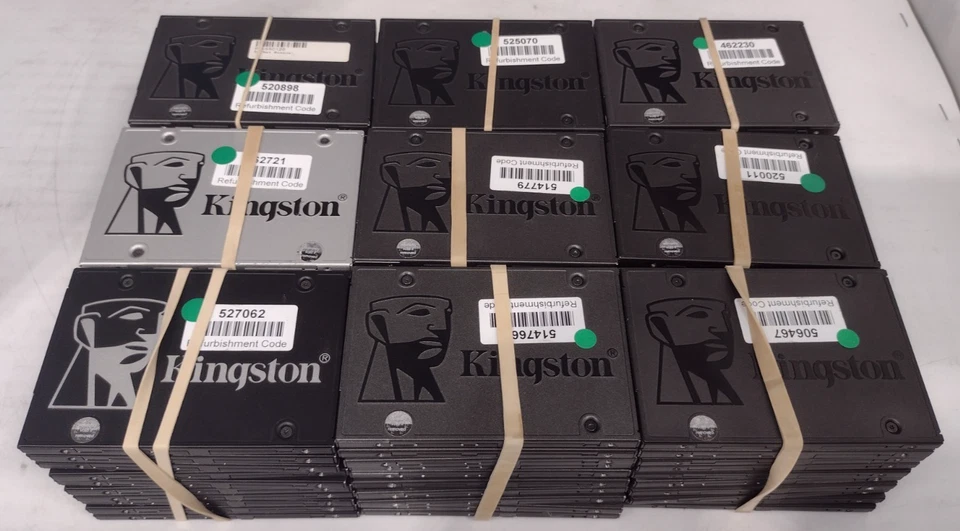Job Lots of-5x or 10x-Kingston-2.5"-SATA-SSD-120GB/ 128GB - Image 1 of 1