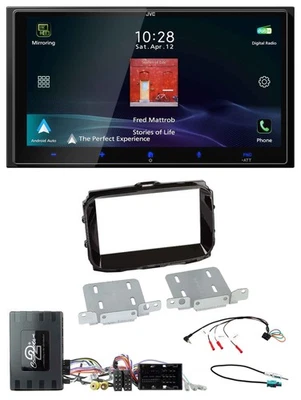 JVC USB Bluetooth 2DIN DAB Lenkrad Autoradio für Alfa Giulietta 14-21 Infoadapte - Bild 1 von 4