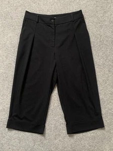 Culottes plisados de tiro alto The Line Project negros talla M  - Imagen 1 de 12