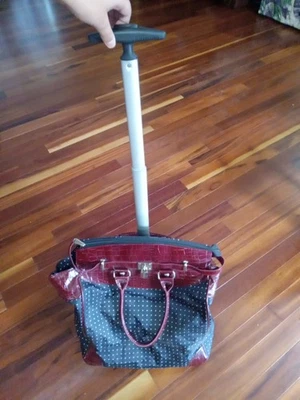 Bolsa de Viaje Alfa Travel Gear con Ruedas Unisex Diseño Lunares Bolsa de Viaje Foto 1 de 4