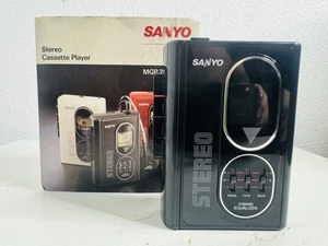 Sanyo MGP-25 Walkman Stereo Portable Cassette Box New Old authentic 1980s - Picture 1 of 14