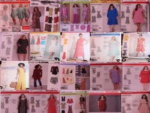 Simplicity Mujer Vestidos Costura Patrones Sin Cortar Tu Elección D - Imagen 1 de 41