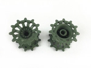 Henglong 1/16 British Challenger II RC Tanque Modelo 3908 Piñones de Plástico Verde - Imagen 1 de 1