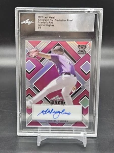 2022 Leaf Metal Auto Pre-Production Proof - Prismatic Pink - Gabriel Hughes 1/1 - Bild 1 von 2