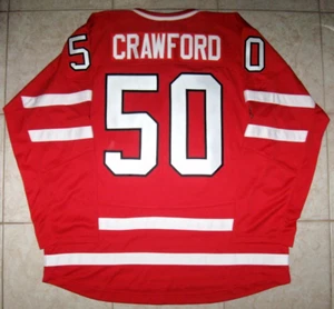 VINTAGE #50 Corey CRAWFORD Team CANADA Off. Lic. NIKE Jersey, Size Men XL, NWT! - Picture 1 of 2