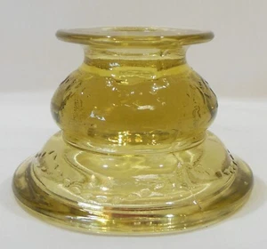 Candelabro Federal Glass 2 pulgadas luz única Madrid amarillo ámbar - Imagen 1 de 9