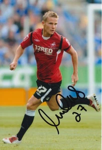 SWANSEA CITY HAND SIGNED MARK GOWER 6X4 PHOTO 14. - Picture 1 of 1