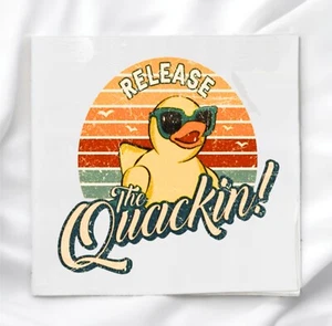 Duck N' Jeep Stoff Panel zum Quilten Basteln Nähen Quilt Block Quadrat JD5 - Bild 1 von 2