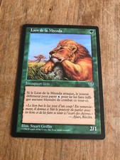 Card magic the gathering n954 mtenda lion the