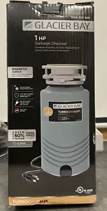 NEW Glacier Bay TURBOGrind Max 1 hp. Cont. Feed Garbage Disposal - Picture 1 of 3