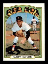 1972 Topps Gary Peters #503 Boston Red Sox NM OR BETTER